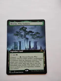Magic: The Gathering Boseiju, Who Endures Extended Art Regular - Image 1