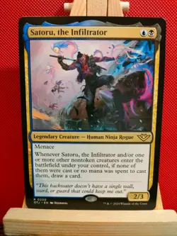 Satoru, the Infiltrator - Outlaws Of Thunder Junction - Rare - NM - MTG - Image 1