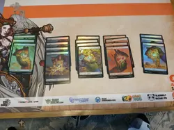 33 TMNT Full Art FOIL Lands 12 Surge Foils Pizza Lands MTG See Below For Specs - Image 1