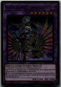 El Shaddoll Apkallone Ultra Rare Structure Deck: Shaddoll Showdown SDSH-EN045 LP - Image 1