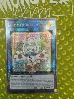 *** YUMMY ☆ SNATCHY *** STARLIGHT RARE JUSH-EN022 YUMMY SNATCHY YUGIOH! - Image 1