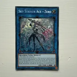 DUAD-EN049 Yu-Gi-Oh! Sky Striker Ace Zero Secret Rare Near Mint - Image 1