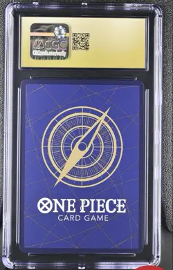 One Piece TCG Nico Robin Promo 111 Asia Tin CGC PRISTINE 10 BLACK LABEL - Image 2