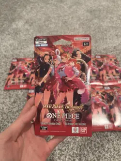 One Piece Heroines Edition EB-03 Sleeved Booster Pack Lot Of 10 In Hand QTY - Image 4