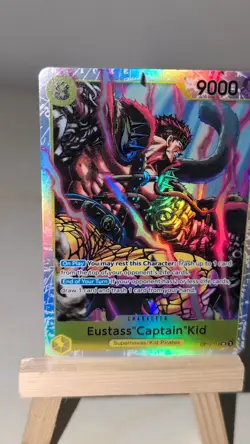 Eustass “Captain” Kid OP10-112 Original print Royal Blood Super Rare Foil - Image 2