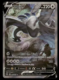 Pokemon Cards Lugia V 186/195 Silver Tempest Rare Ultra *eBay Live* - Image 1