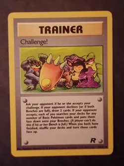 CHALLENGE! 106/110 - Legendary Collection - Trainer - Pokemon Card . - Image 1