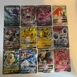 Lot of 12 Ultra Rare Holofoil Pokemon Cards Good Condition - Image 1