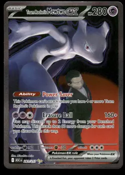 Pokemon Cards Team Rocket's Mewtwo ex 281/217 ME: Ascended Heroes *eBay Live* - Image 1