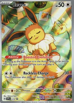 Eevee Black Star Promo 173 SVP Prismatic Evolutions Pokemon TCG Card - NM - Image 1