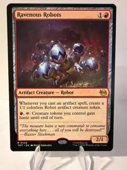 Ravenous Robots R Teenage Mutant Ninja Turtles 106 NM - Image 1