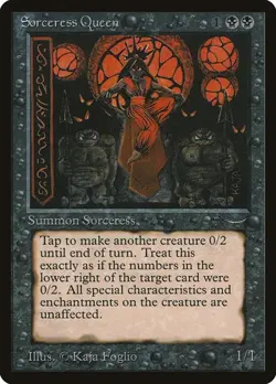 Sorceress Queen Arabian Nights HP MTG - Image 1