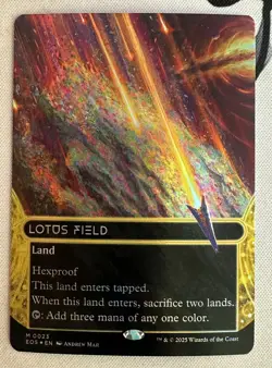 Lotus Field | 0023 | EOS | Stellar Sights | Foil | NM - Image 1