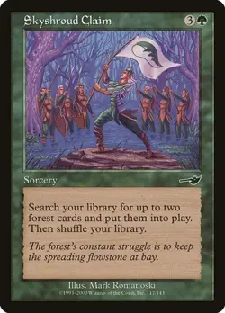 Skyshroud Claim Nemesis MP MTG - Image 1