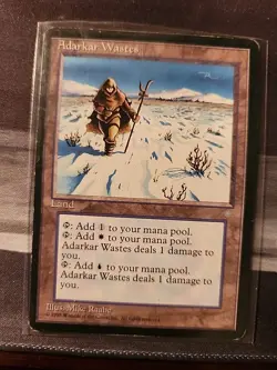 Adarkar Wastes Ice Age MTG Magic the Gathering - Image 1