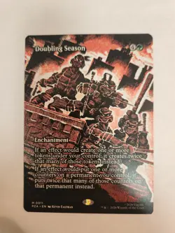 Doubling Season (Borderless) #0011 Non-Foil Teenage Mutant Ninja Turtles NM MTG - Image 1