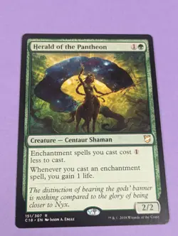 MTG Magic: Commander 2018: Herald of the Pantheon #151/307 Rare - NM - Image 1
