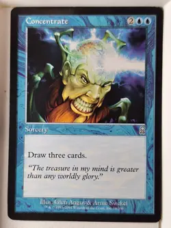 Concentrate - Odyssey - Magic the Gathering MTG Nice! - Image 1