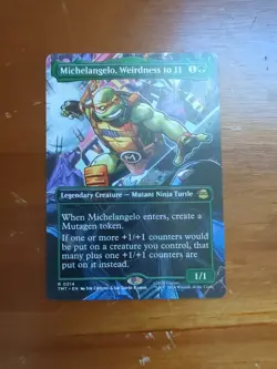 Michelangelo, Weirdness to 11 (Borderless) Teenage Mutant Ninja Turtles Regular - Image 1