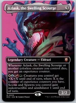 Azlask, the Swelling Scourge (Borderless) M Commander: Modern Horizons 3 9 NM - Image 1