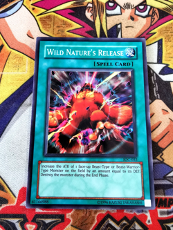 Wild Natures Release *OG* ioc-033 Unltd Ed (NM+) Super Rare Yu-Gi-Oh! - Image 1