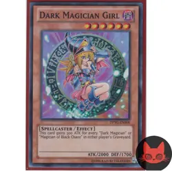 Yugioh Dark Magician Girl DPYG-EN008 Super Rare NM - Image 1