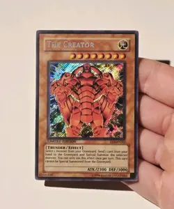 Yugioh The Creator EEN-ENSE2 Secret Rare Limited Edition LP - Image 3