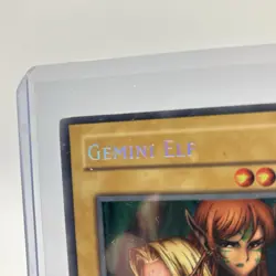 Yu-Gi-Oh! Gemini Elf (HP) Unlimited LON-000 HP - Crease - Image 2