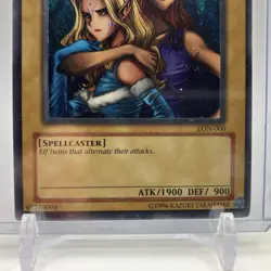 Yu-Gi-Oh! Gemini Elf (HP) Unlimited LON-000 HP - Crease - Image 4