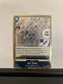 One Piece Ice Time EB04-028 The Azure Sea's Seven Foil EN NM - Image 1