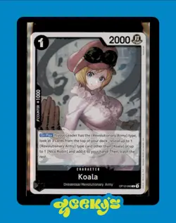 One Piece Koala (086) (OP12-086/156) OP12 Legacy of the Master NM FOIL $2 MIN - Image 1