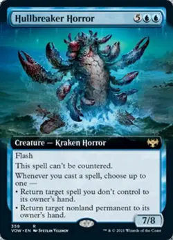 MTG English Hullbreaker Horror (Extended Art) NM Normal Innistrad: Crimson Vow - Image 1