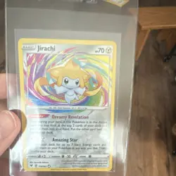 🌈Pokemon Jirachi 119/185 Holo Basic 70HP Amazing vivid voltage Card TCG - Image 3