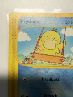 Pokemon TCG Aquapolis Psyduck Card 104/147 2002 Regular LP - Image 2