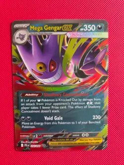 Mega Gengar Ex 56/94 PFL Double Rare Pokemon Card NM - Image 1