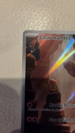 Charmander 168/165 Holo Illustration Rare Scarlet & Violet 151 Pokemon Card - Image 2