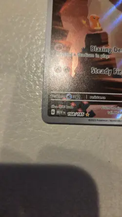 Charmander 168/165 Holo Illustration Rare Scarlet & Violet 151 Pokemon Card - Image 4