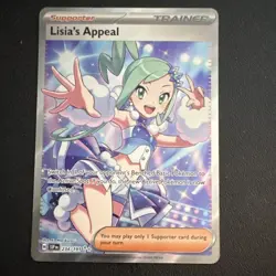 Pokemon Lisia's Appeal 234/191 Sv08 Surging Sparks Holo Ultra Rare Trainer Card - Image 1
