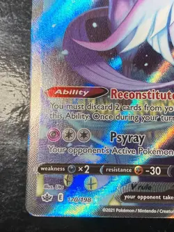 Galarian Articuno V 170/198 Chilling Reign Alternate Full Art Card V6 bubble alt - Image 5