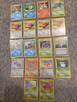 Vintage Pokemon Lot (18 cards: 1 holo, 13 1st Edition) - Image 1