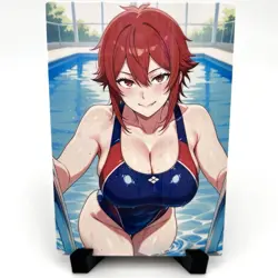 Tomo-chan Is a Girl! Tomo Aizawa Sexy Anime Waifu Girl Goddess Story Art Card - Image 1