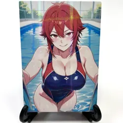 Tomo-chan Is a Girl! Tomo Aizawa Sexy Anime Waifu Girl Goddess Story Art Card - Image 2