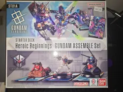Gundam Card Game Start Deck ST01A Gundam Assemble Set NEW - Image 1