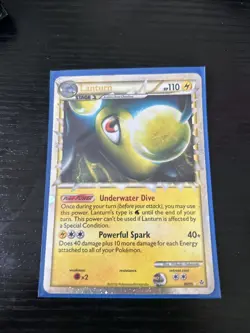 Lanturn Prime 86/95 Unleashed Holo Card Ultra Rare 2010 HGSS Pokemon - Image 1