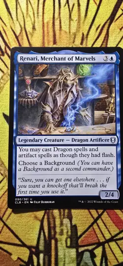 Renari, Merchant of Marvels Commander Legends: Battle for Baldur's Gate Regular - Image 1