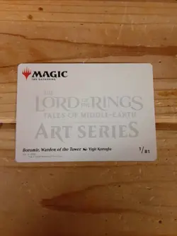 MTG Art Series Lord of the Rings LOTR Complete Set (81) - Non Signature NM - Image 2