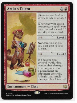 Artist's Talent - Bloomburrow - Magic the Gathering MTG Rare - Image 1