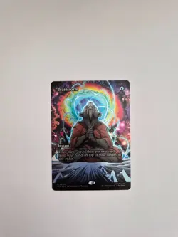 MTG: Teenage Mutant Ninja Turtles - Brainstorm #4 - Borderless Foil - Image 1