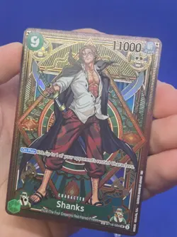One Piece A Fist of Divine Speed Shanks ST16-004 SP Alternate SR NM - Image 2