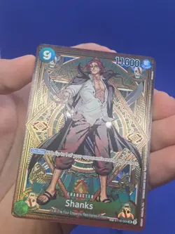 One Piece A Fist of Divine Speed Shanks ST16-004 SP Alternate SR NM - Image 3